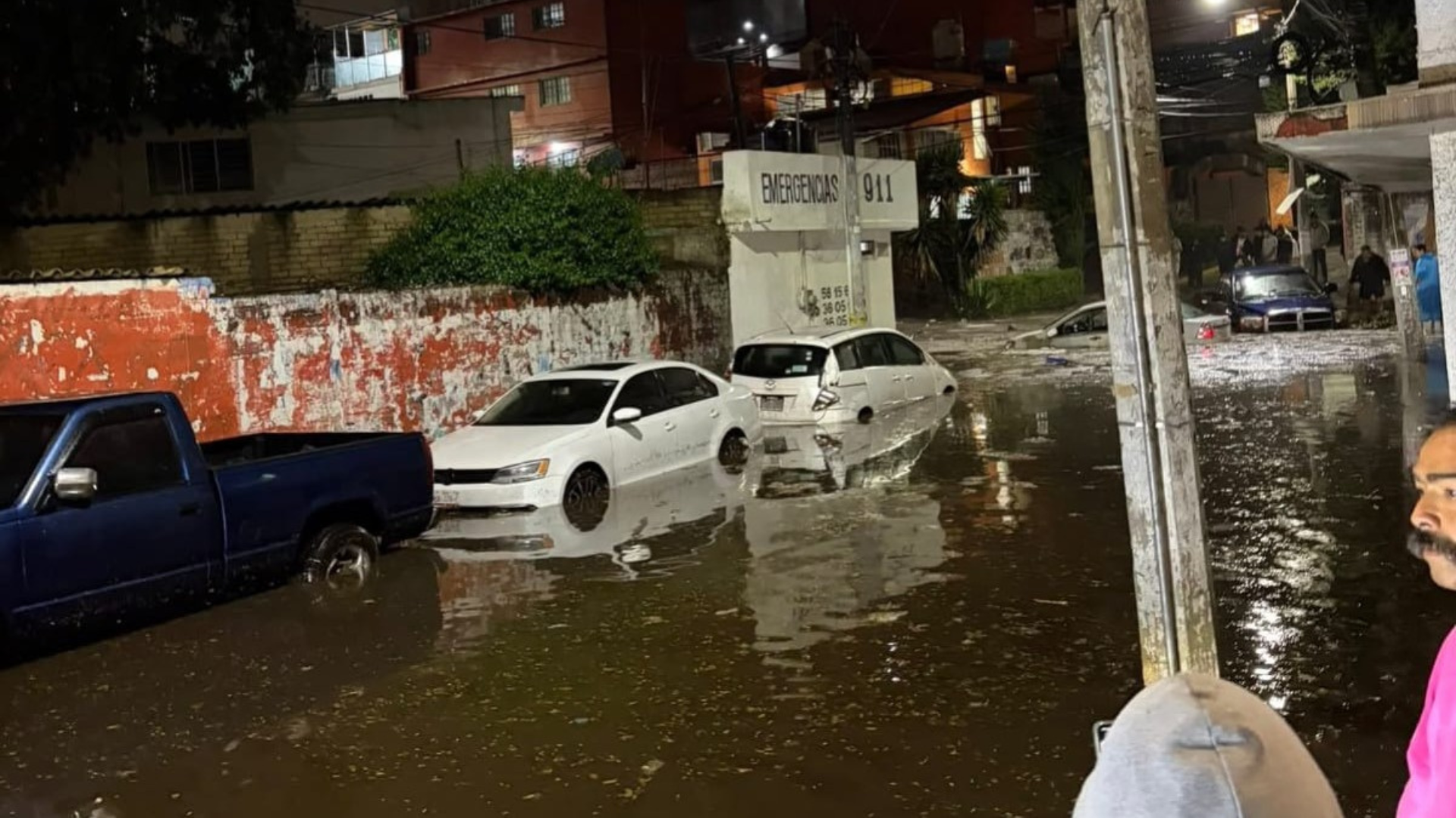 Temporal de lluvias fuertes azota varios estados de Méxicos