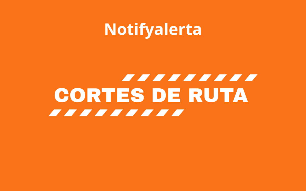 Aviso de Trabajos: Cierre de acceso en Ruta de la Fruta (Sector El Yali)