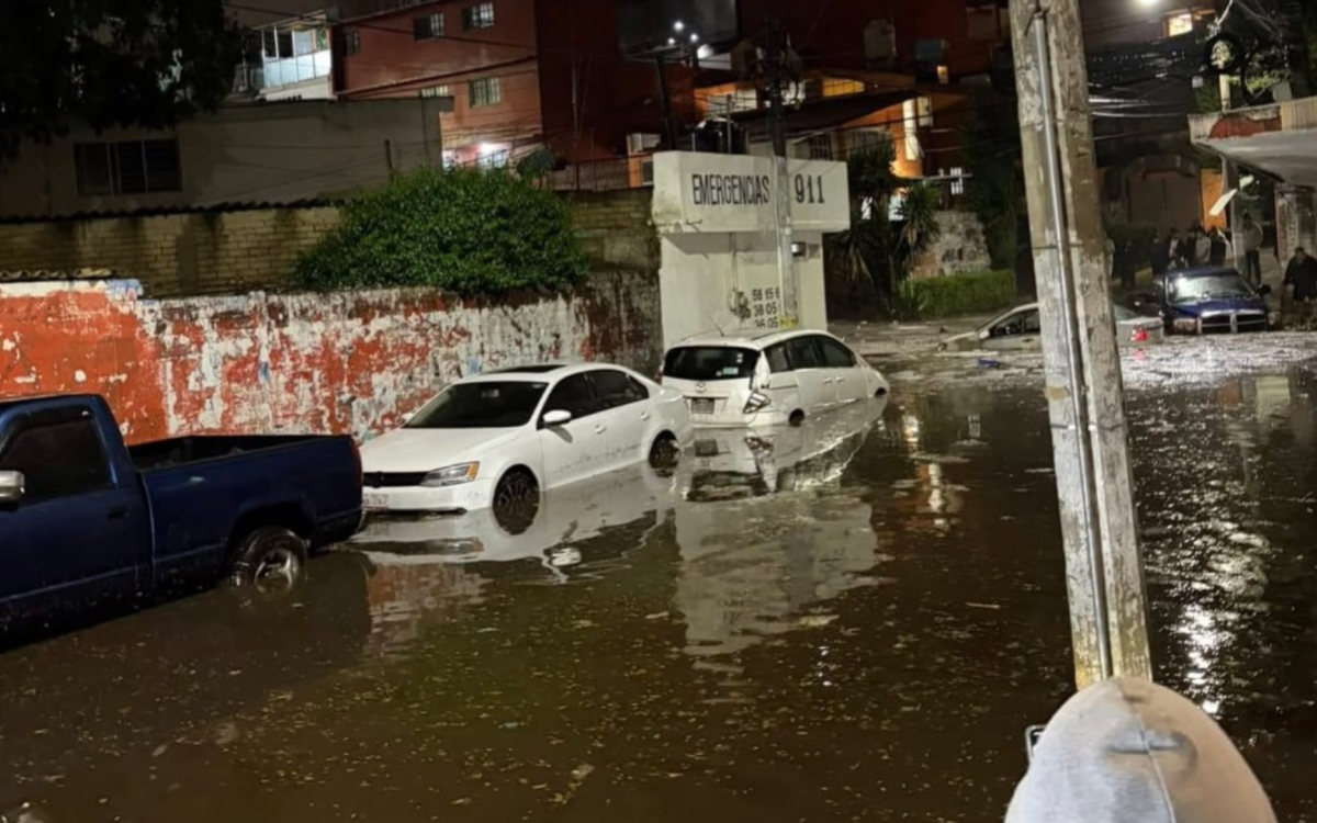 Temporal de lluvias fuertes azota varios estados de Méxicos