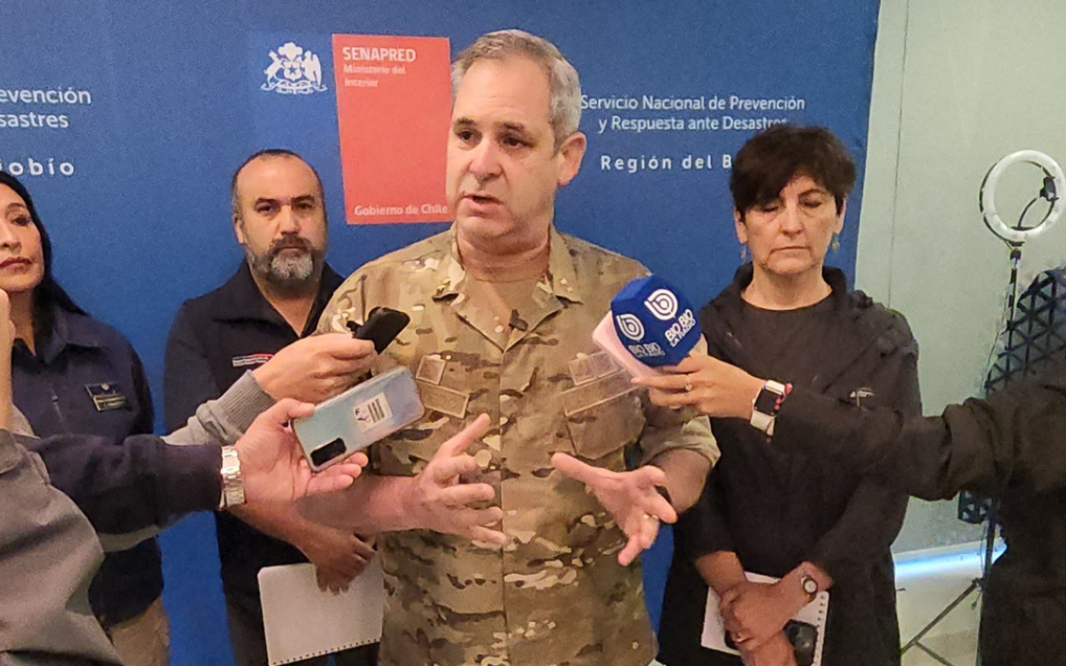 Jefe de la Defensa Nacional anuncia restricción de acceso a Penco, Lirquén y Punta Parra