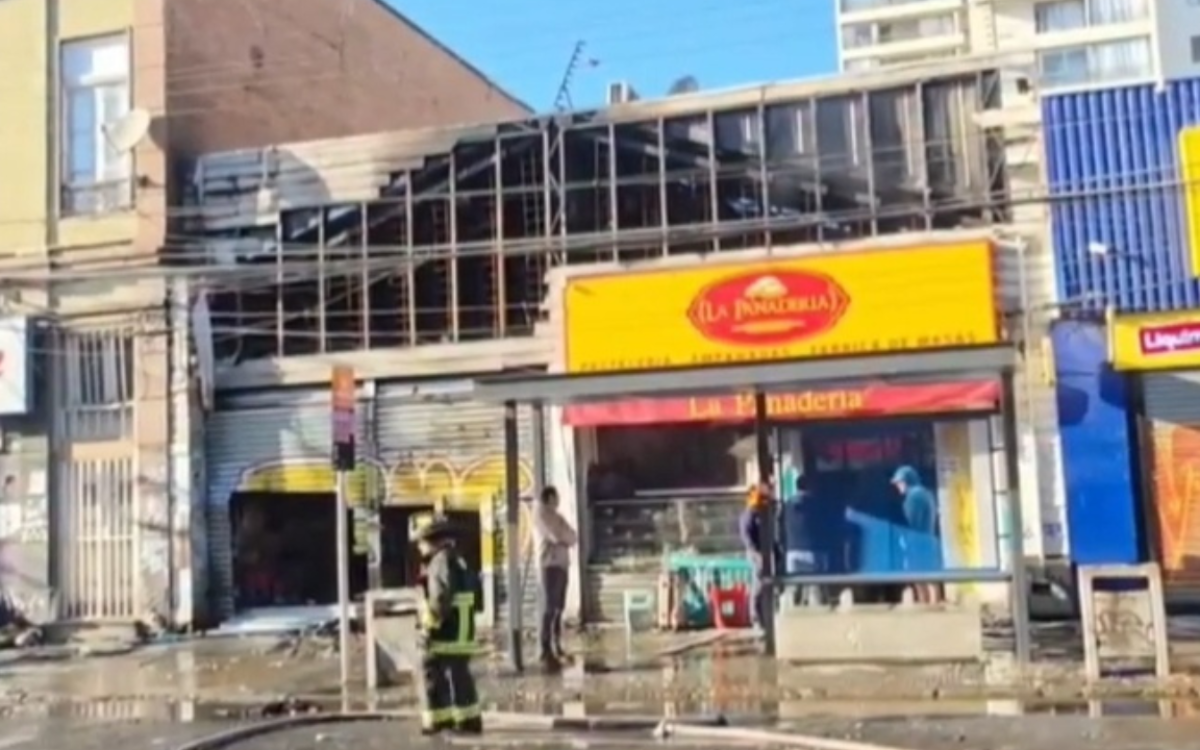 Informe de Emergencia estructural que afectó a dos locales comerciales en Viña del Mar